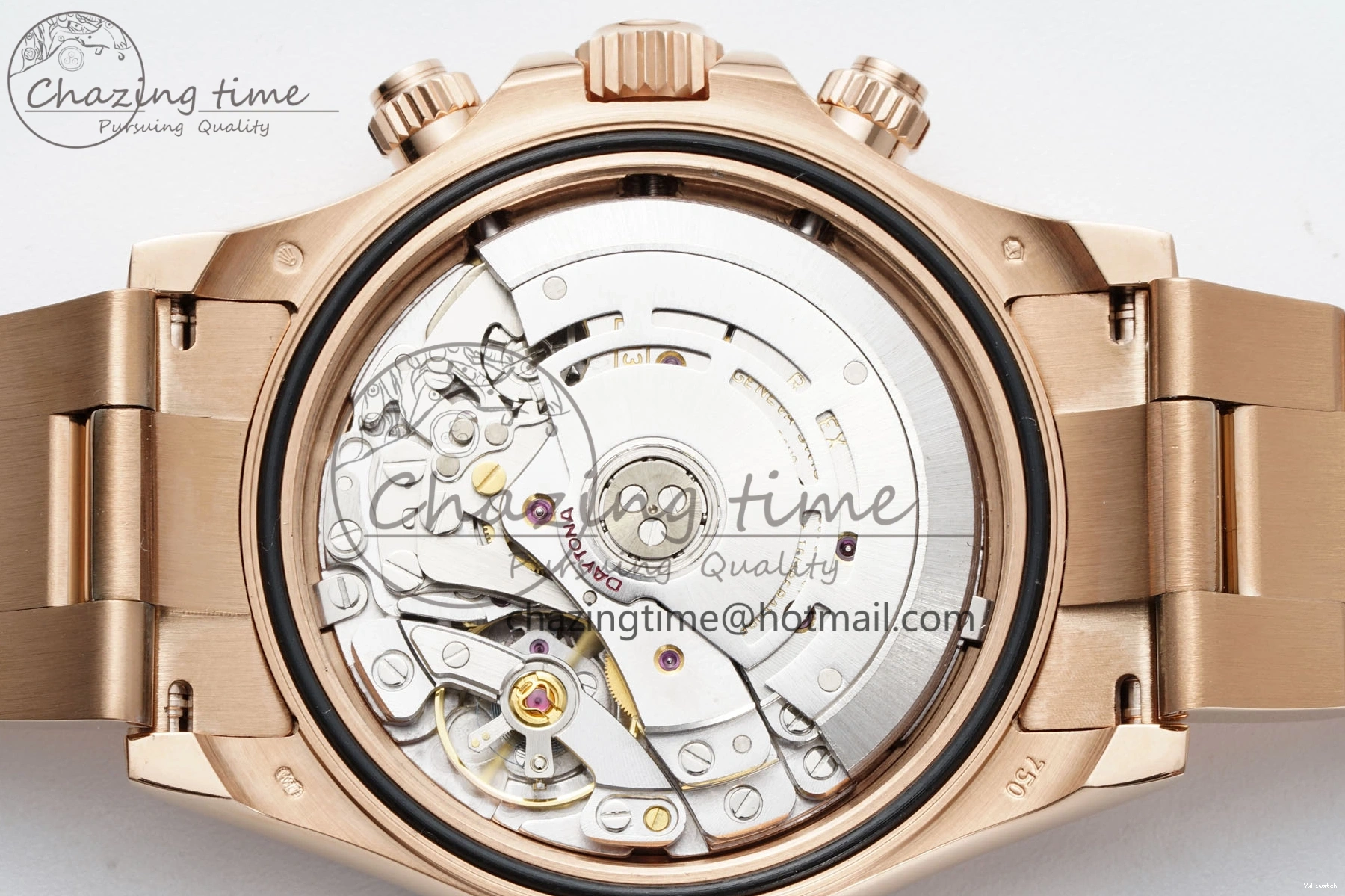 Dial SA4130 Best Edition QF Daytona on 116505 V2 Brown Bracelet RG 1:1 0324